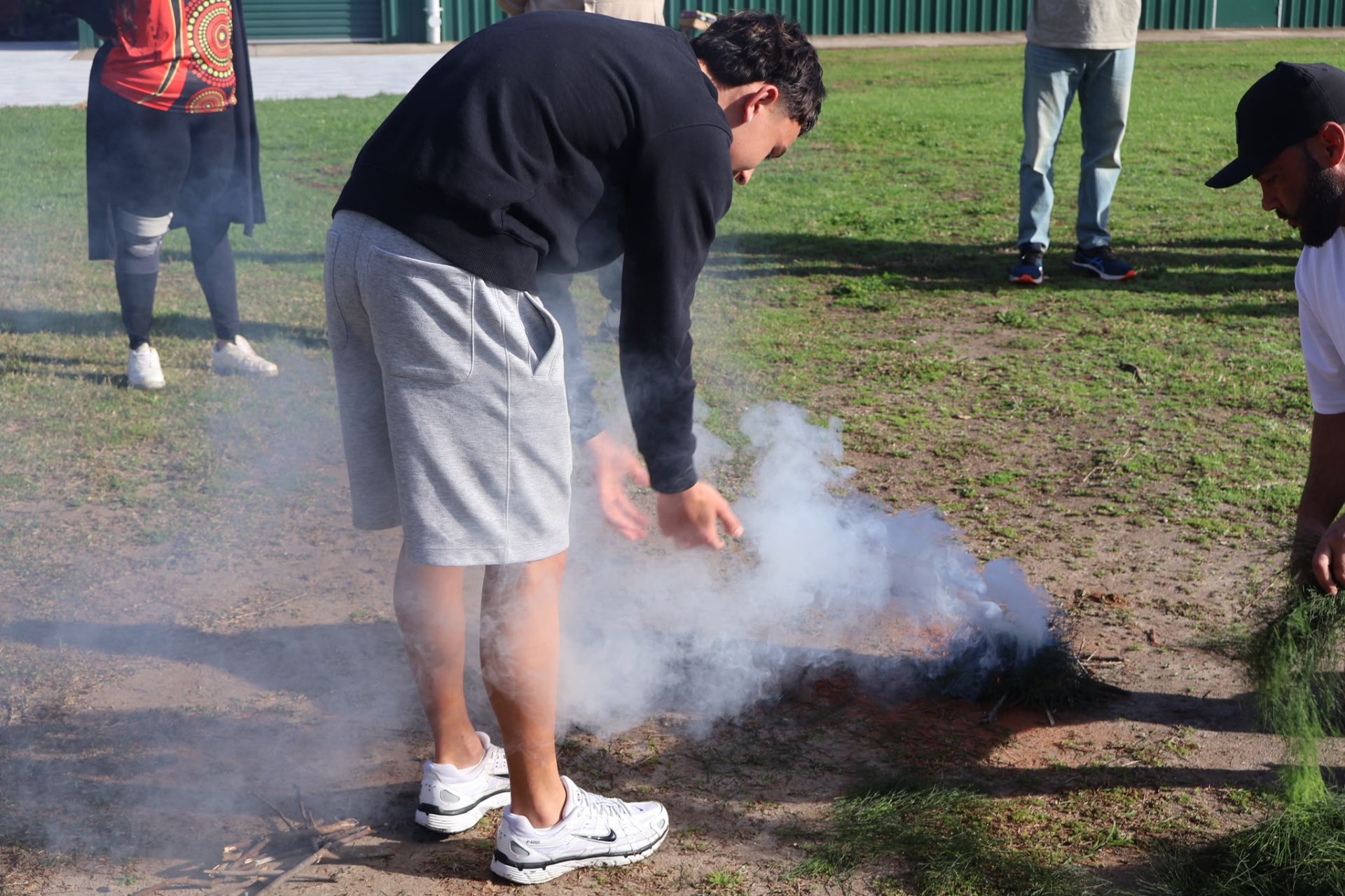 Walking Through Smoke